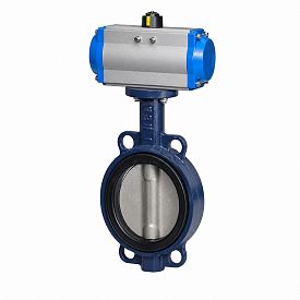 Затвор дисковый ГРАНВЭЛ, ЗПТС, FL(w)-3-125-HT, Ду 125, Ру16, межфла...