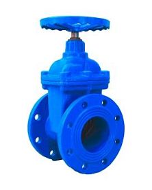 Задвижка клиновая VGA D17.00 DN 200 PN 16 фланцевая, с маховиком, D...