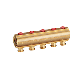 R553SY045, Коллектор с отсечными клапанами, 1" x 3/4"E /5