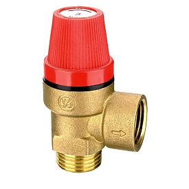 Клапан предохранительный СТМ Термо 1/2" х1/2" латунный ре...