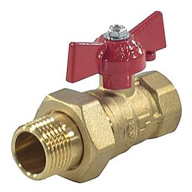 Кран шаровой SantechSystems 11б27п1, Ду25 Ру16, с американкой, ручк...