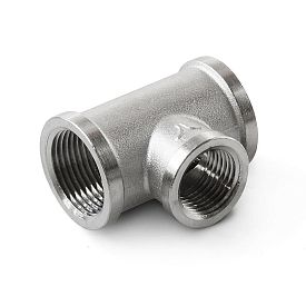 PA Тройник латунный резьбовой переходной, В 1 1/4x3/4x1 1/4