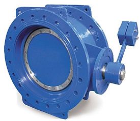 Клапан обратный Tecofi CP4243-1200 DN 1200 PN10/16 фланцевый чугунн...