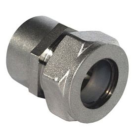 Муфта лат Ду15х1/2" обж/м никель STAHLMANN SSFL1501/2NEF