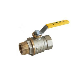 Кран шаровый для газа Giacomini R734GL Ду 32 Ру 16 1 1/4" лату...