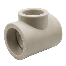 Тройник переходной 63х50х63 EVER® plast СЕРЫЙ (Россия)