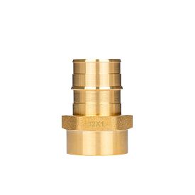 USYSTEMS штуцер с внутренней резьбой латунный для труб PE-Xa 32-Rp1...