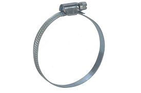 Хомут червячный Дн 16-25, сталь оцинкованная W1, 018-2961
