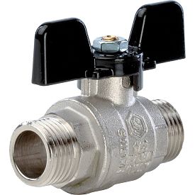 Кран шаровой полнопроходной STOUT, НР/НР, DN 1/2 PN 50, латунный, р...