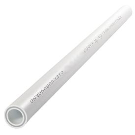 Труба PP-RGF бел арм стекл Дн20х2,8 Ру20 SDR7,4 95С 4м РосТурПласт 10327